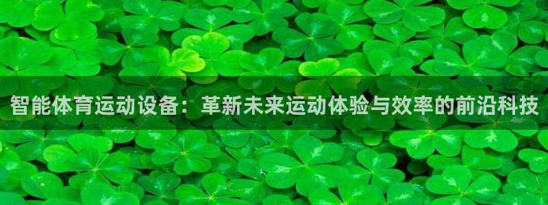 利记官网下载招商电话是多少号码：智能体育运动设备：革新未来运